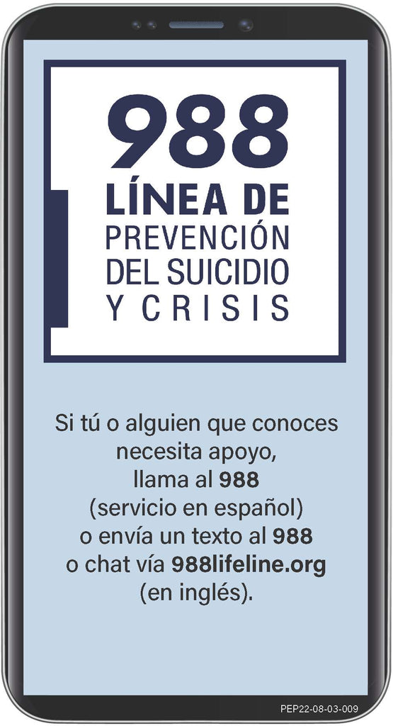 988 Crisis Magnet - Spanish