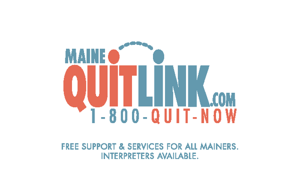 Maine QuitLink Business Card
