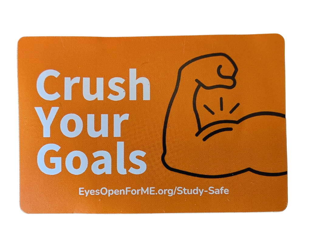 Crush Your Goals - Rectangle Sticker