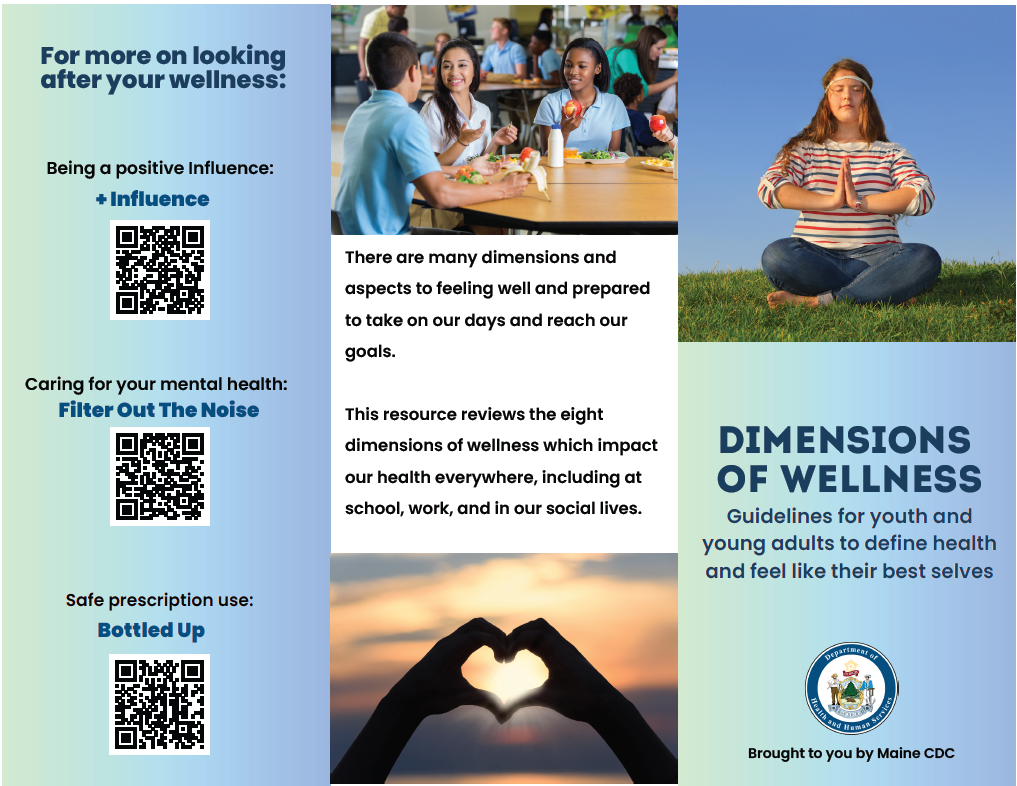 Dimensions of Wellness brochure