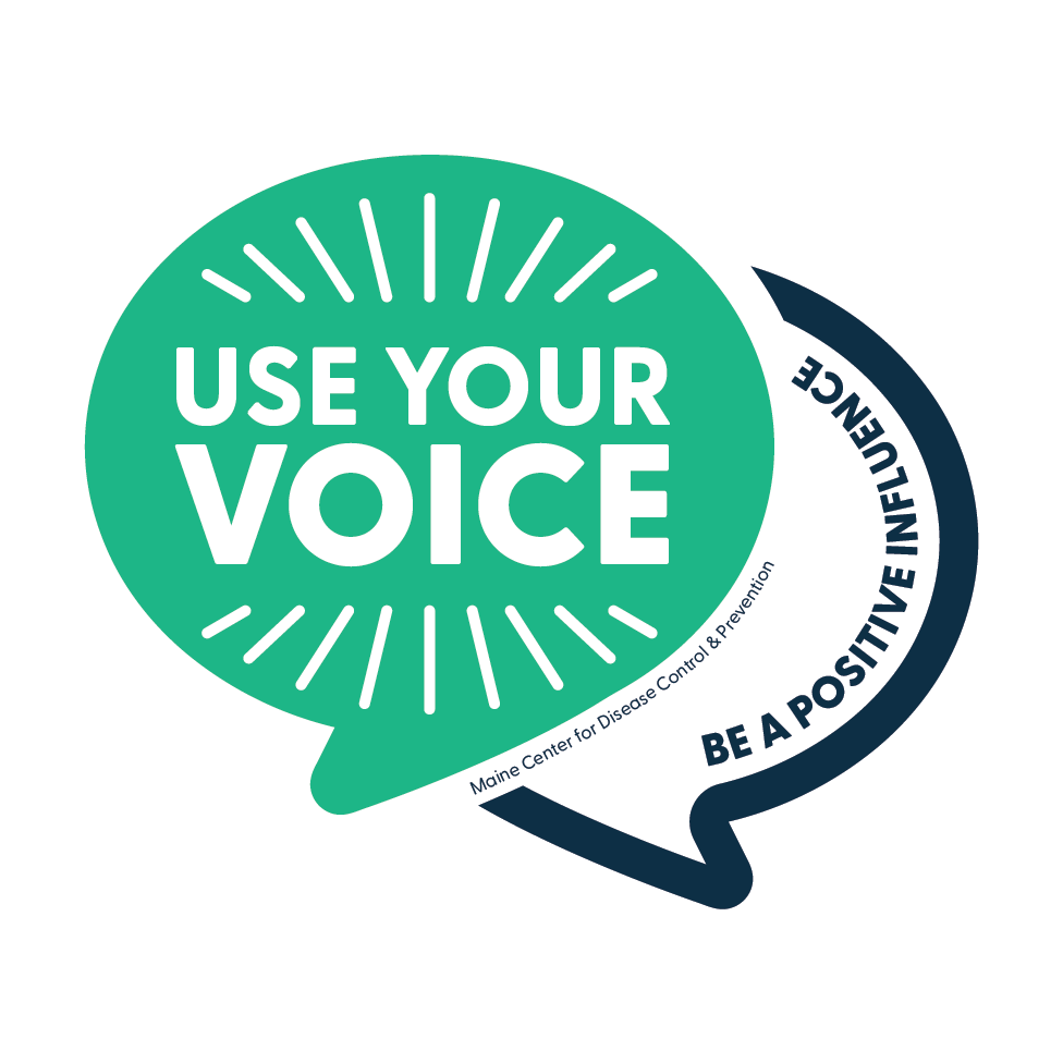 Positive Influence - Use Your Voice Sticker