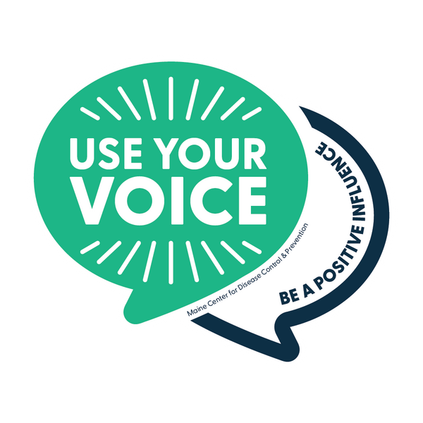 Positive Influence - Use Your Voice Sticker
