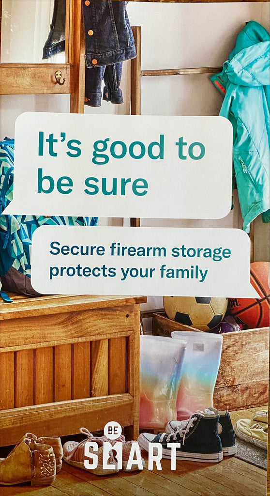 Be SMART Secure Firearm Storage Educational Brochure