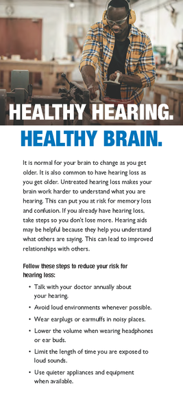 Healthy Hearing. Healthy Brain.  (Digital Download)