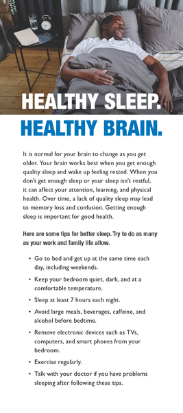 Healthy Sleep. Healthy Brain. (Digital Download)