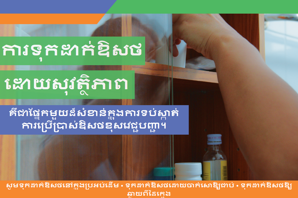 Eyes Open Postcard - Safe Storage Khmer