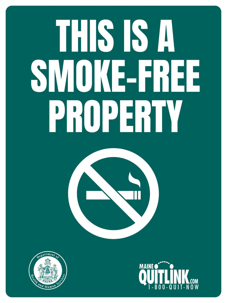 Smoke-Free Property Sign