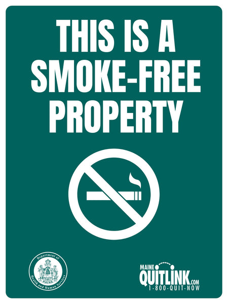 Smoke-Free Property Sign