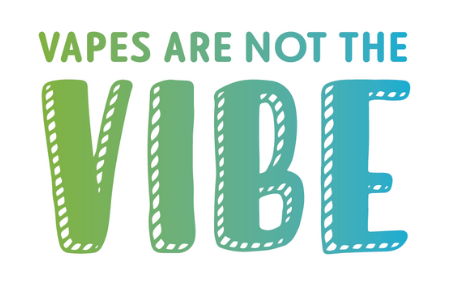 Vapes Are Not the Vibe Sticker