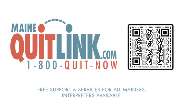 Maine QuitLink Business Card