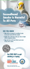 Secondhand Smoke is Harmful to All Pets Rack Card - Digital Download Only