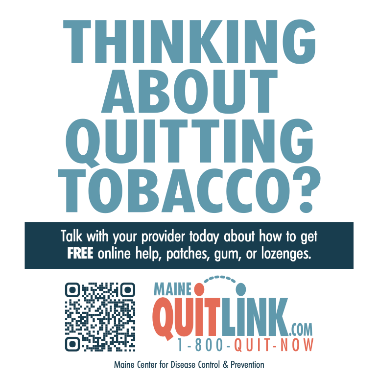 Provider Office Wall Cling - Thinking About Quitting Tobacco?