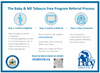Baby & ME Tobacco Free Program Provider Referral Postcard