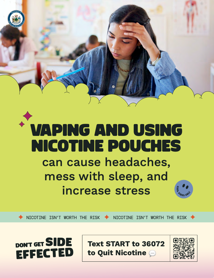 Nicotine Side Effects: What You Need to Know - Teen Poster (Digital Download)