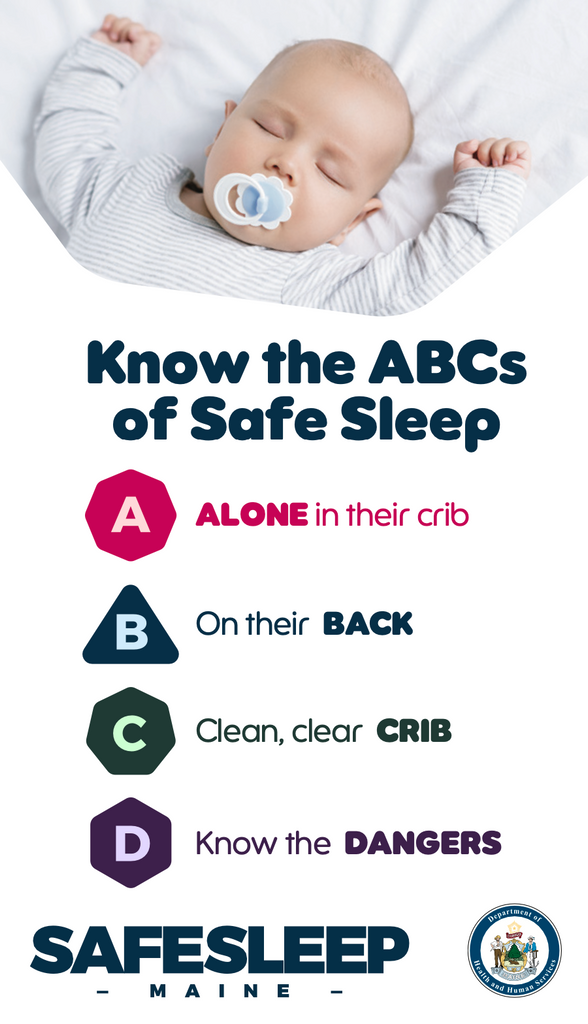 Safe Sleep Magnet - English