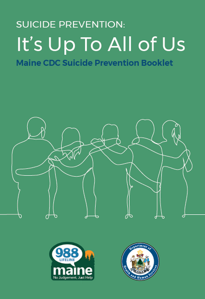 Suicide Prevention: It's Up to All of Us Information Booklet (Physical Copy)