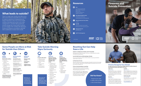 Firearms and Suicide Prevention Brochure