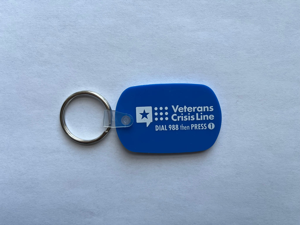 Veterans Crisis Line Keychain