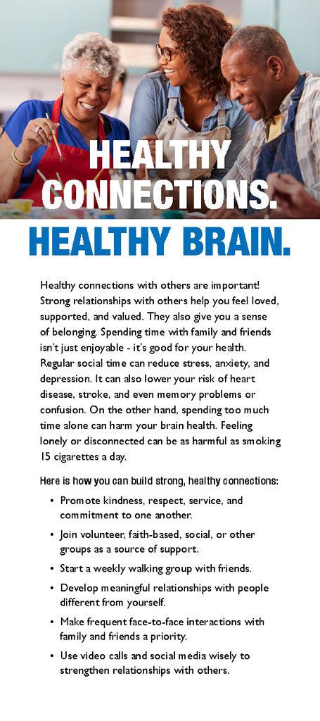 Healthy Connections. Healthy Brain. (Digital Download)