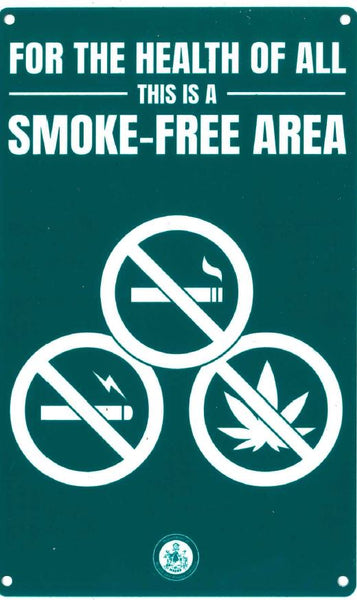 Smoke-Free Area (Multiple Substances) sm. rectangle