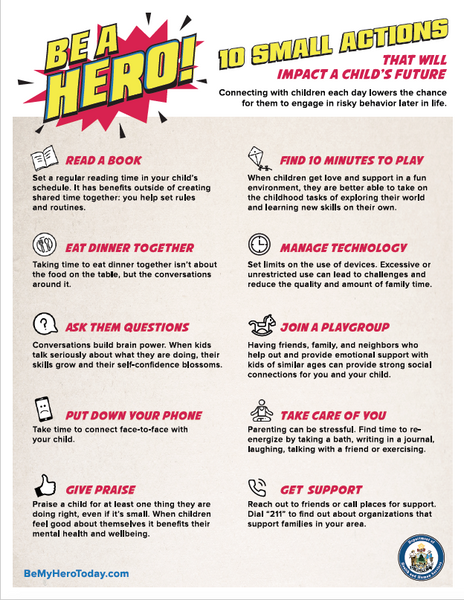 Be A Hero: 10 Small Actions