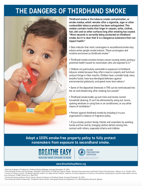 Digital Download Materials "Secondhand Smoke" Maine Prevention Store Digital Download Materials "Secondhand Smoke" Maine Prevention Store