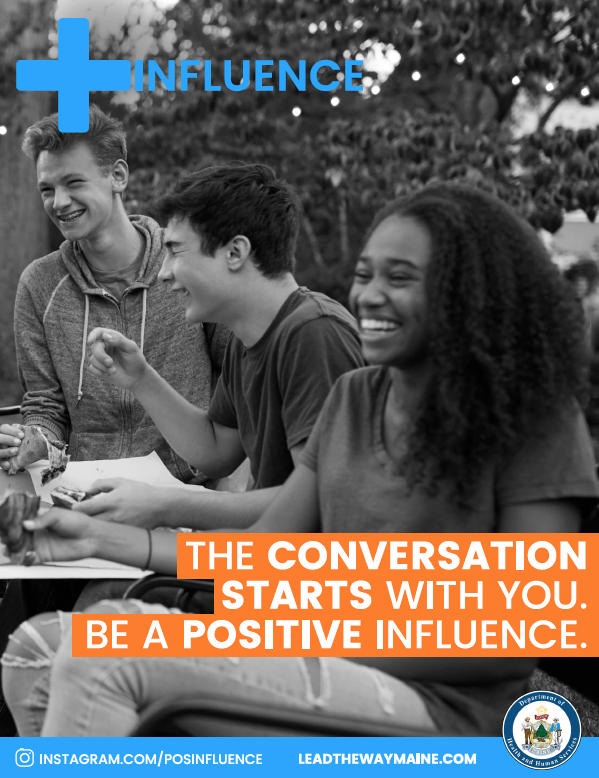 +Influence Poster: Conversation Starts With You Digital Download