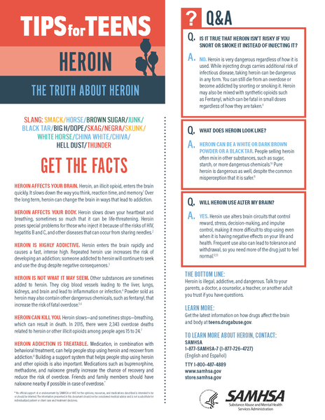 Tips for Teens: The Truth About Heroin