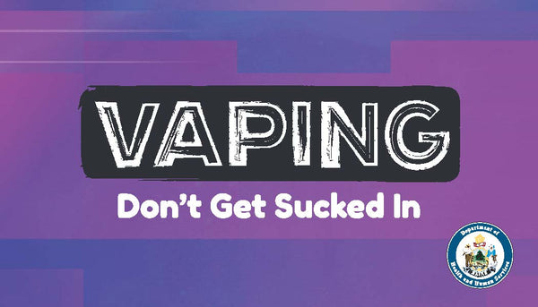Vaping: Don't Get Sucked In - Business Card