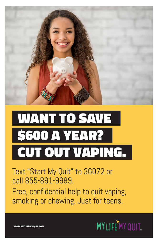 My Life My Quit Savings - Digital only